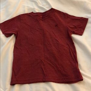 Boys V neck Hurley shirt. Size 6